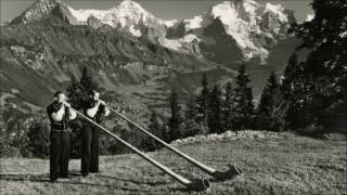 Mountain Call Swiss Alphorn Solo 1953 [upl. by Evander534]