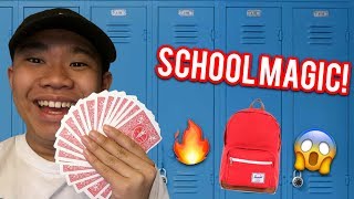 TOP 5 MAGIC TRICKS FOR SCHOOL REVEALED [upl. by Loyce376]