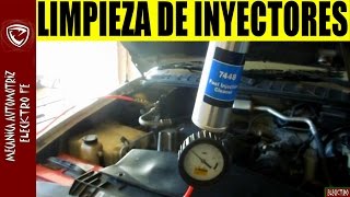 LIMPIEZA DE INYECTORES CON BOYA teoria y practica [upl. by Magnusson86]