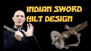 Indian Sword Hilt Design  Size amp Shape [upl. by Htez]