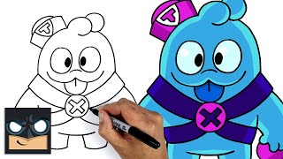 How To Draw Squeak  Brawl Stars [upl. by Birkle961]