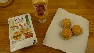 Abbelen Mini Burger amp HEINZ American Burger Sauce [upl. by Neelhtac790]