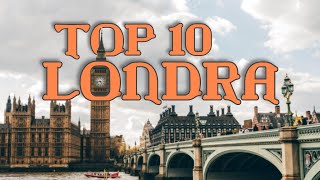 10 Cose Da Fare Assolutamente a Londra 2021 [upl. by Lesser]