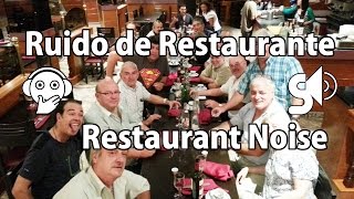 Ruido de RestauranteRestaurant Noise sound effect [upl. by Roda]