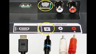 How to connect TV audio Samsung 2019 with amplifier Easy [upl. by Melburn602]