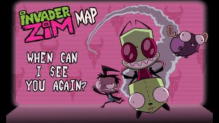 Invader Zim 20th Anniversary MAP  When Can I See You Again [upl. by Irehs]