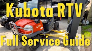 Kubota RTV900 Complete Service Guide [upl. by Efren385]