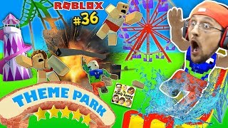 Roblox Themepark Tycoon 2  Building a Entrance  no Gamepass [upl. by Bertold]