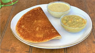 Sagu Masala Dosa Recipe Vidyarthi Bhavan Inspired [upl. by Sharla]