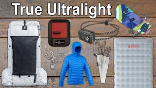 The Perfect Ultralight Backpacking Gear List 10lbs  45kg [upl. by Ylrebmit]