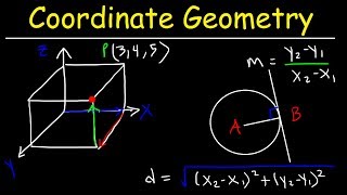 Coordinate Geometry Basic Introduction Practice Problems [upl. by Galitea]