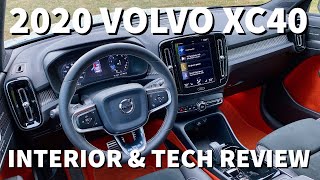 2020 Volvo XC40 Review Interior amp Tech [upl. by Kataway389]