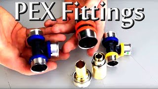 PEX fitting options explained [upl. by Deny395]