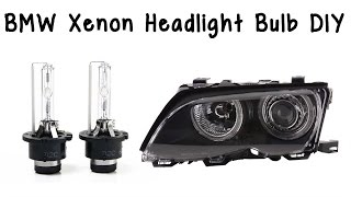 How To Change BMW Xenon Headlight Bulb [upl. by Northway561]