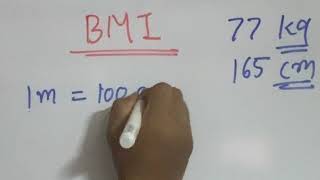 BMI  How to Calculate BMI [upl. by Denison]