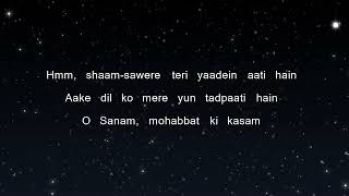 Lucky Ali  O Sanam Karaoke Version [upl. by Nor]