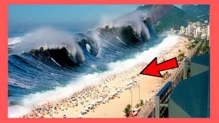 Top 5 Destructive Tsunamis Caught On Camera [upl. by Ais666]