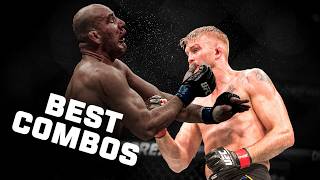 GREATEST UFC KNOCKOUT COMBOS 🚨 [upl. by Ara]