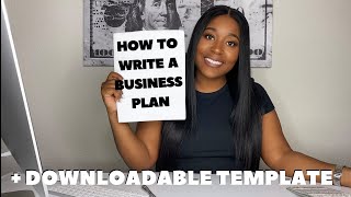 HOW TO WRITE A BUSINESS PLAN STEP BY STEP  TEMPLATE  9 Key Elements [upl. by Navaj227]