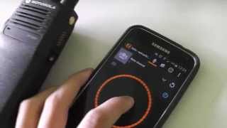 Zello to digital walkie talkie Crosslink [upl. by Artenek321]