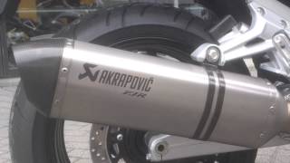 Yamaha FJR1300 AS 2013 Akrapovic [upl. by Latsyrk]