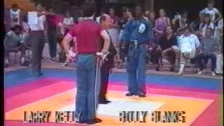 Billy Blanks vs Larry Kelley KO karate fight [upl. by Ima]