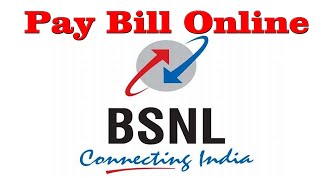 How To Pay BSNL Bill Online With Internet Banking [upl. by Mellar]