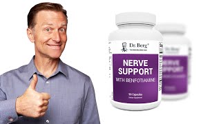 Peripheral Neuropathy Nerve Support Formula  Dr Berg [upl. by Ahsitak514]