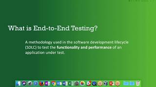 What is EndtoEnd Testing [upl. by Vevina]