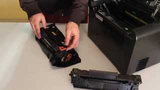 How To Replace Toner Cartridge CE278ACRG128 To HPCanon Printers [upl. by Northington]