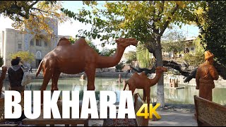 Bukhara Uzbekistan walking tour 4k 60fps [upl. by Salis]