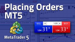 How to Place Orders on MetaTrader 5 [upl. by Hecker652]