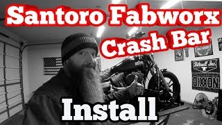 Santoro FabWorx Crash Bar Install [upl. by Neitsirk]