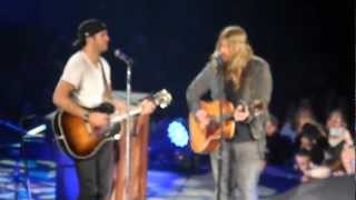 Luke Bryan amp Chris Stapleton quotDrink A Beerquot Morgantown WV 32413 [upl. by Nnayhs]