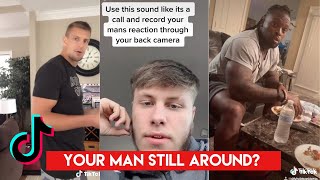 quotYo whats good shawty your man still aroundquot TIKTOK Boyfriend Prank Compilation [upl. by Burroughs497]