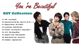 Youre Beautiful OST collection HES BEAUTIFUL FULL ALBUM  KDrama [upl. by Eppesiug247]