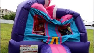 How to setup a Bouncy House  Kissimmee [upl. by Nickolaus182]