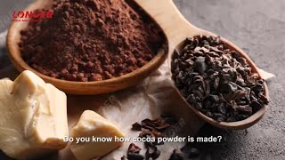 How to Make Cocoa Powder Cocoa Processing Steps 7 [upl. by Mccarthy559]