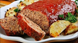 Homemade Meatloaf Recipe  How to make the perfect meatloaf [upl. by Ylrac]