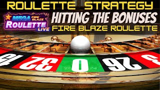 Mega fire blaze roulette strategy Watching the bonus wins on mega fire blaze roulette [upl. by Divaj450]