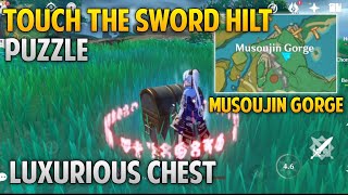 touch the sword hilt puzzle  luxurious chest [upl. by Siva]