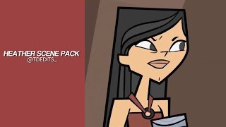 HEATHER TOTAL DRAMA  scene pack [upl. by Ayota294]