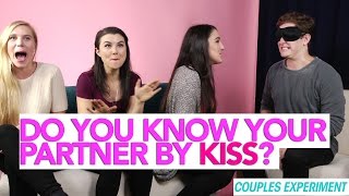 Do You Know Your Partner By Kiss  Couples Challenge  Couples Experiment [upl. by Nelg259]