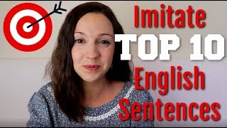 How to Pronounce TOP 10 English Sentences [upl. by Assyla]