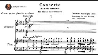 Ottorino Respighi  Concerto in modo misolidio 1925 [upl. by Metabel]