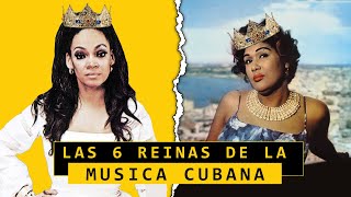 6 Inolvidables Reinas de la Música Cubana [upl. by Valerle]