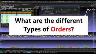 Stock Market Order Types Explained for beginners  2020 etrade pro [upl. by Oknuj]