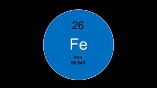 Element 26  Iron facts [upl. by Ahsielat840]