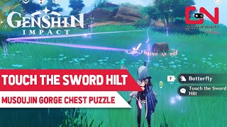 Touch the Sword Hilt  Genshin Impact  Musoujin Gorge Luxurious Chest Puzzle [upl. by Heriberto379]