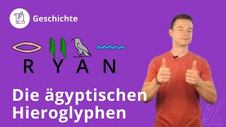 Ägyptische Hieroglyphen Was ist das und woher kommen sie – Geschichte  Duden Learnattack [upl. by Onfre]